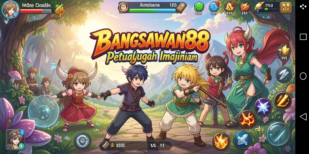 Tampilan gameplay BANGSAWAN88 yang menakjubkan dan penuh aksi.