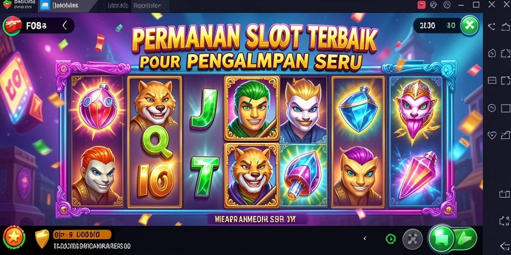 Tampilan gameplay seru dari aplikasi F08 Slot.