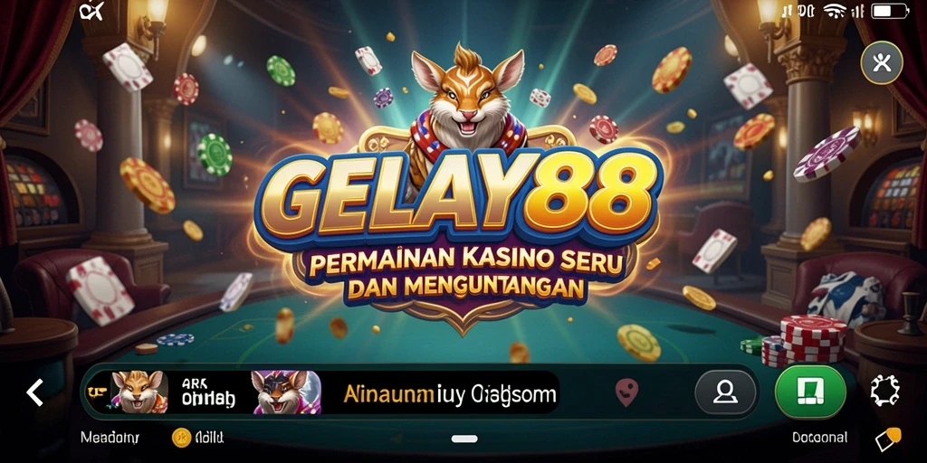 Tampilan permainan Kasino yang seru dan memukau di GELAY88.