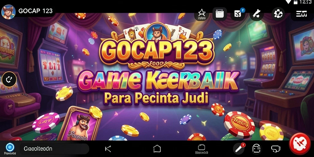 Screenshot utama GOCAP123 menampilkan gameplay yang seru dan menghibur.