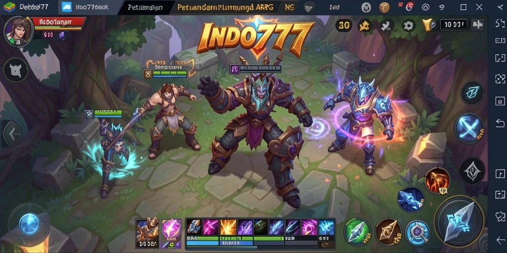 Gameplay menakjubkan dari INDO777 menampilkan pertarungan yang intens.