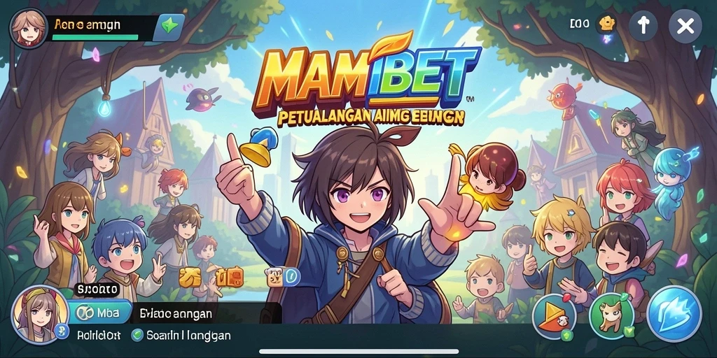 Screenshot permainan MAMIBET menunjukkan karakter Anime yang dinamis.