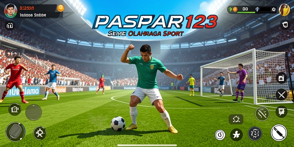 Tampilan menarik dari gameplay PASAR123 dengan momen seru olahraga.