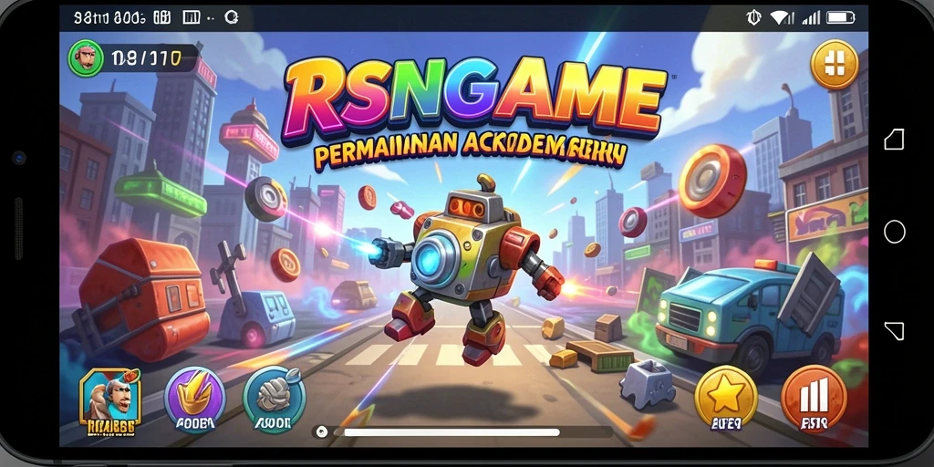 Gameplay seru dan menantang dari RSNGAME yang membuat ketagihan.